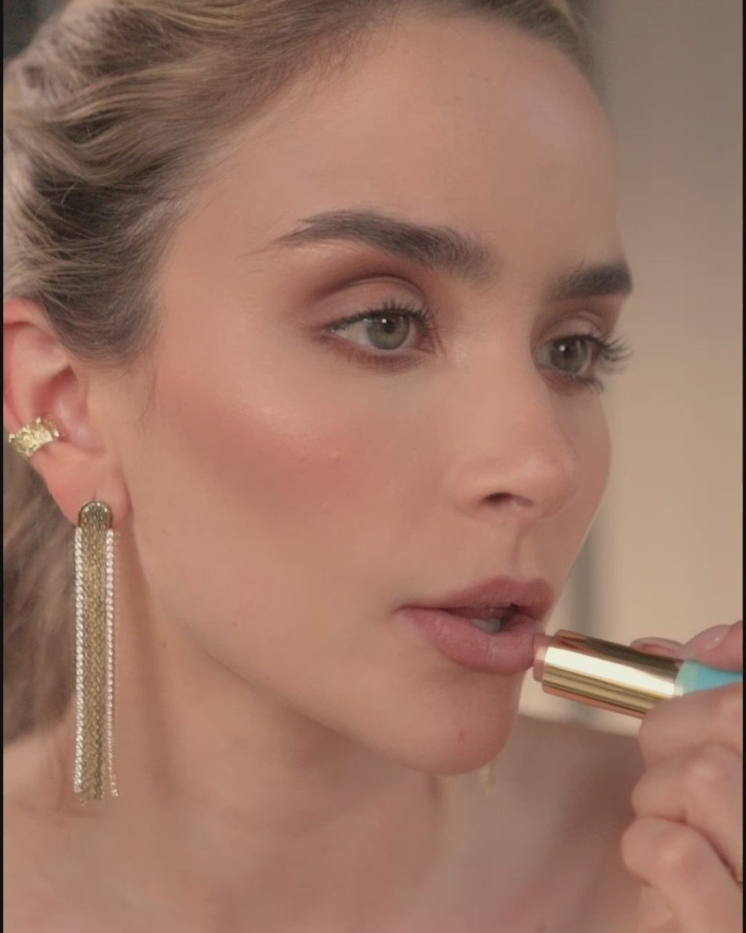 Aretes Apoteósica Oro